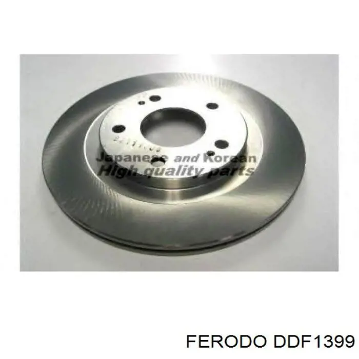 DDF1399 Ferodo диск тормозной передний