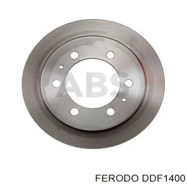 DDF1400 Ferodo диск тормозной задний
