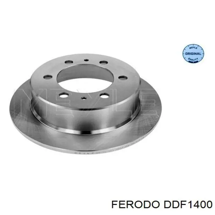 Disco de freno trasero DDF1400 Ferodo