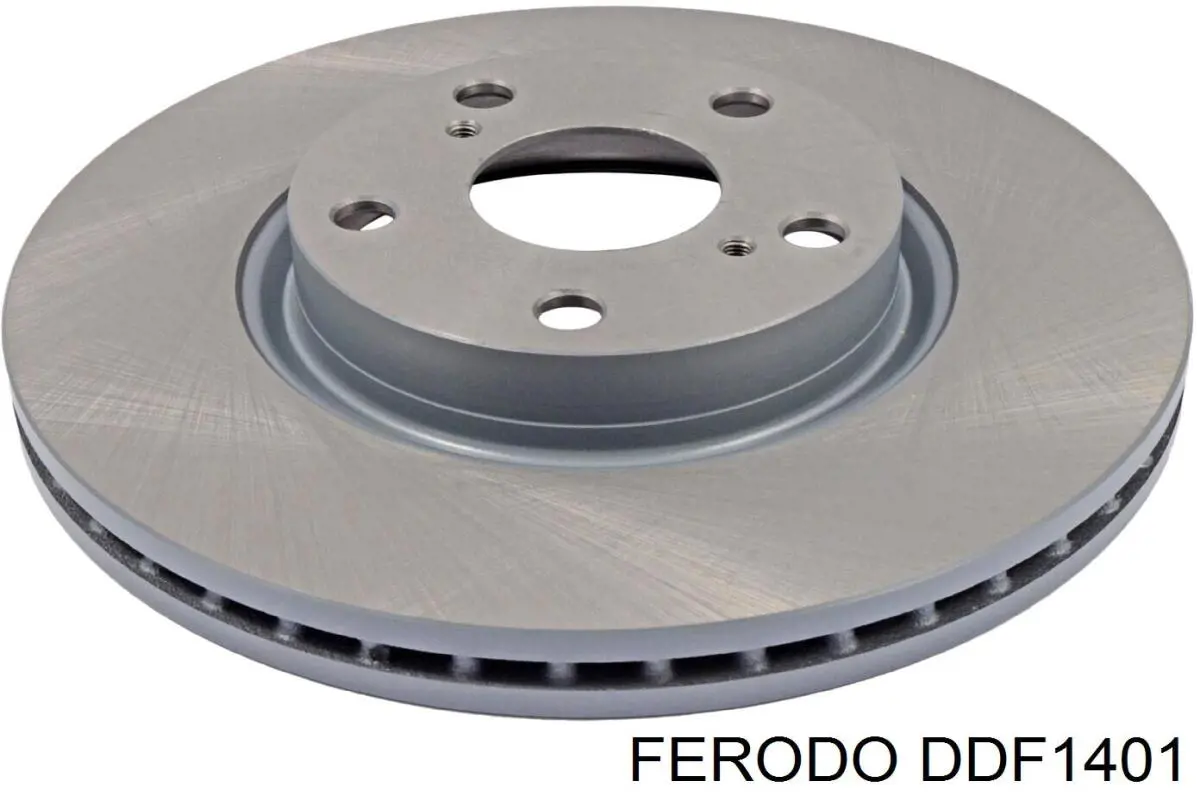 Disco de freno trasero DDF1401 Ferodo