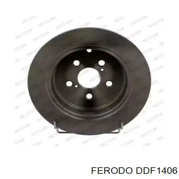 DDF1406 Ferodo диск тормозной задний