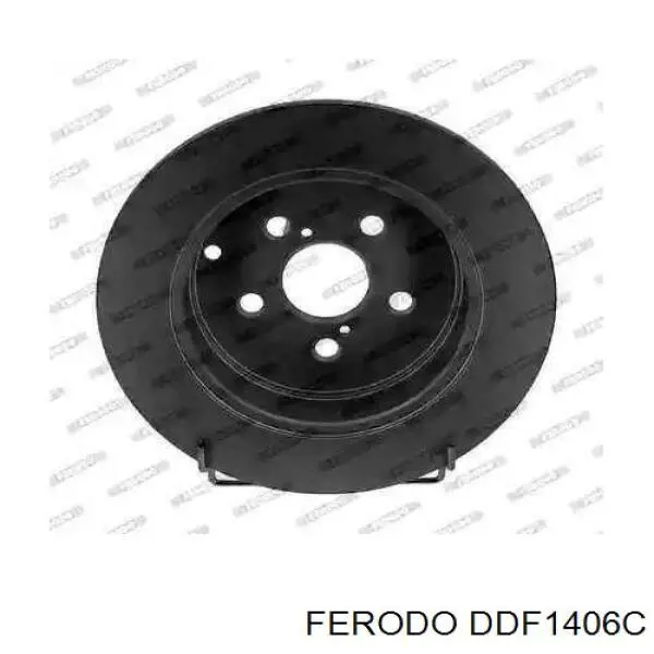 DDF1406C Ferodo Дисковый тормоз