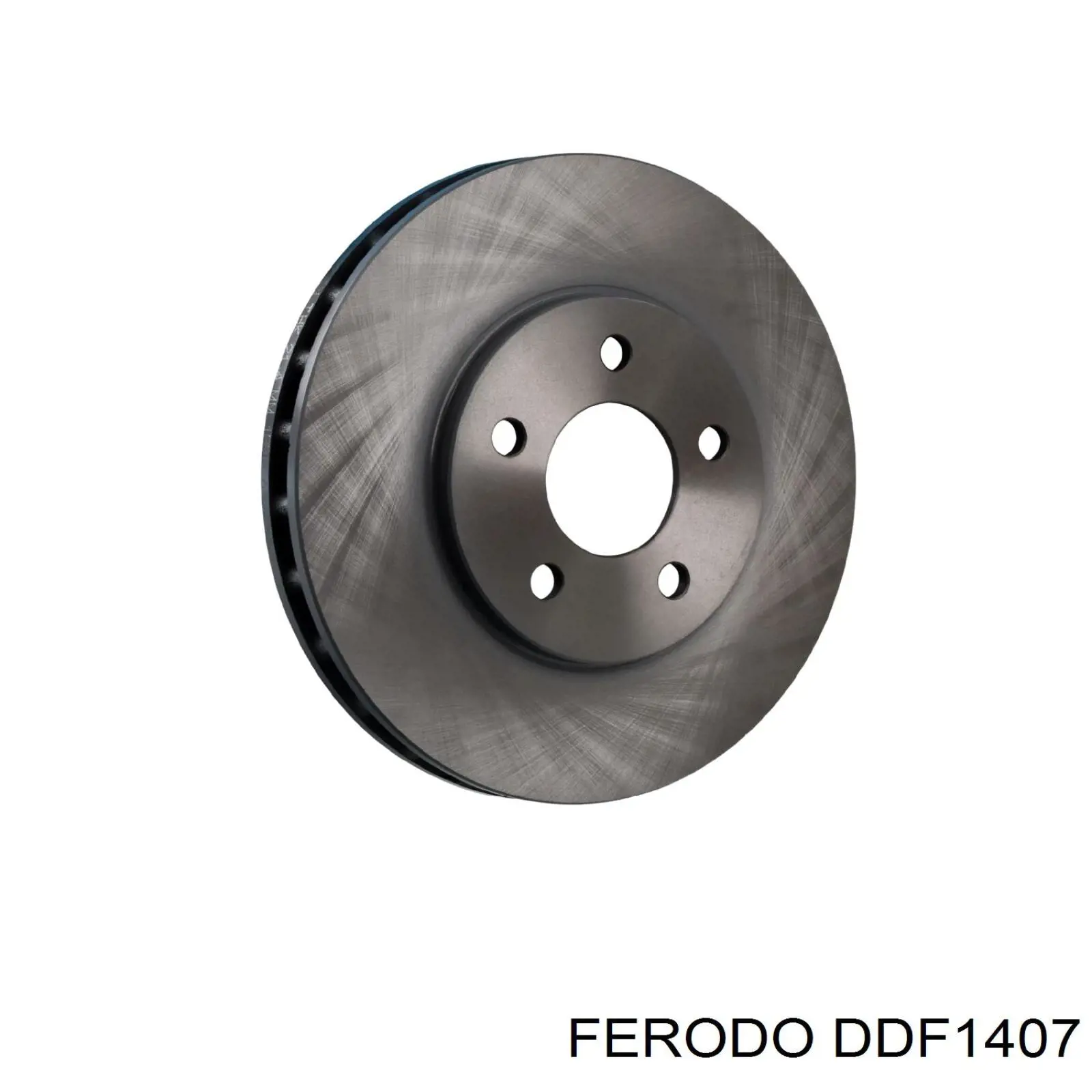 Freno de disco delantero DDF1407 Ferodo