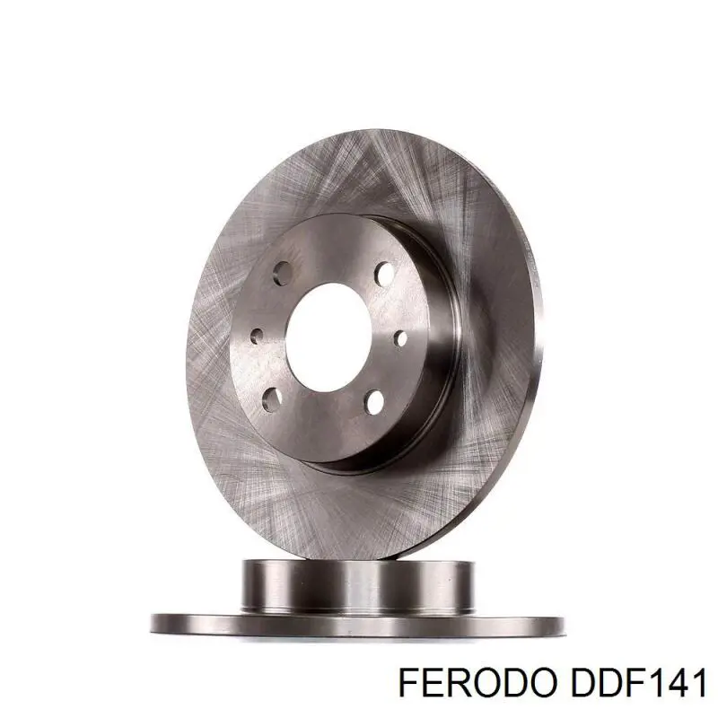 DDF141 Ferodo диск тормозной передний