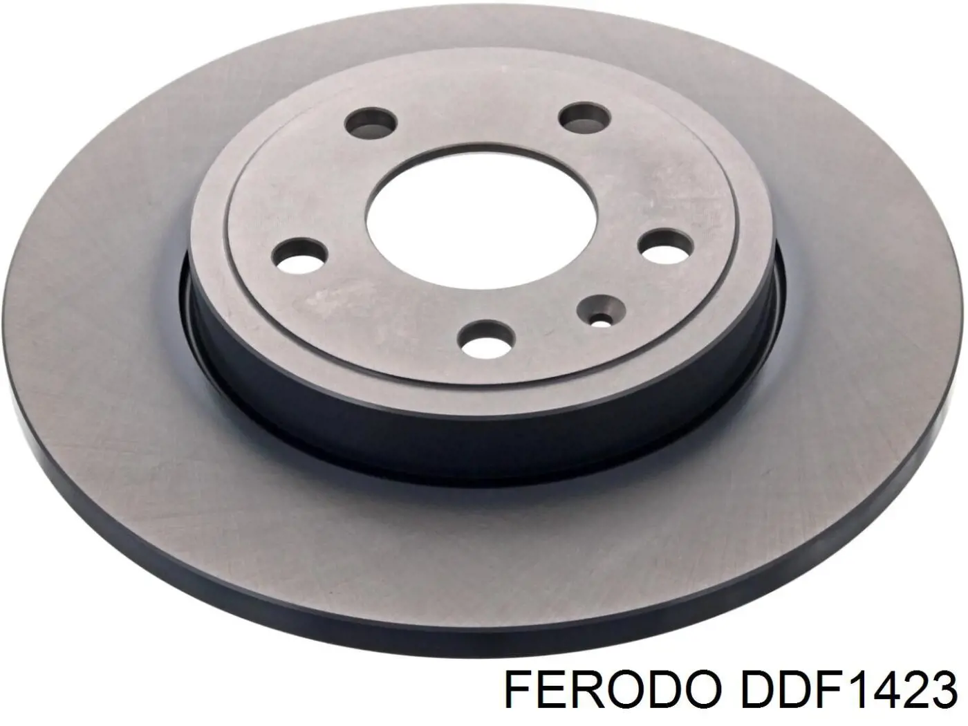 Disco de freno trasero DDF1423 Ferodo