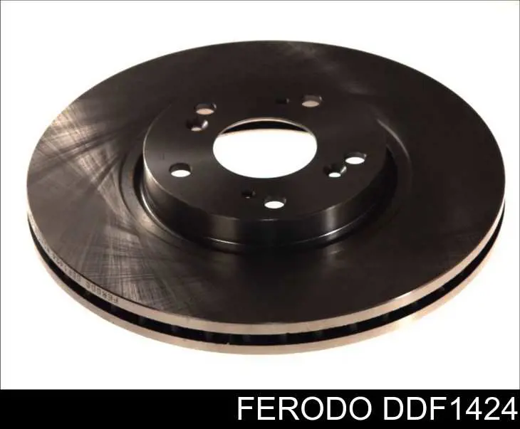 Передние тормозные диски DDF1424 Ferodo