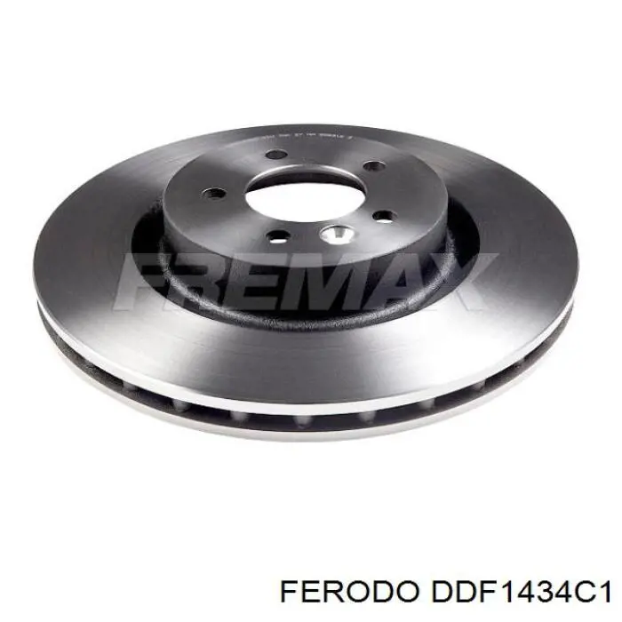 Тормоз дисковый передний Ferodo DDF1434C1 цена, от 100.21 USD