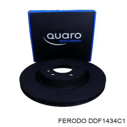 Купить DDF1434C1 Ferodo Ротор тормозной