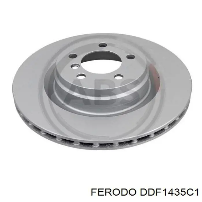 DDF1435C1 Ferodo передние тормозные диски