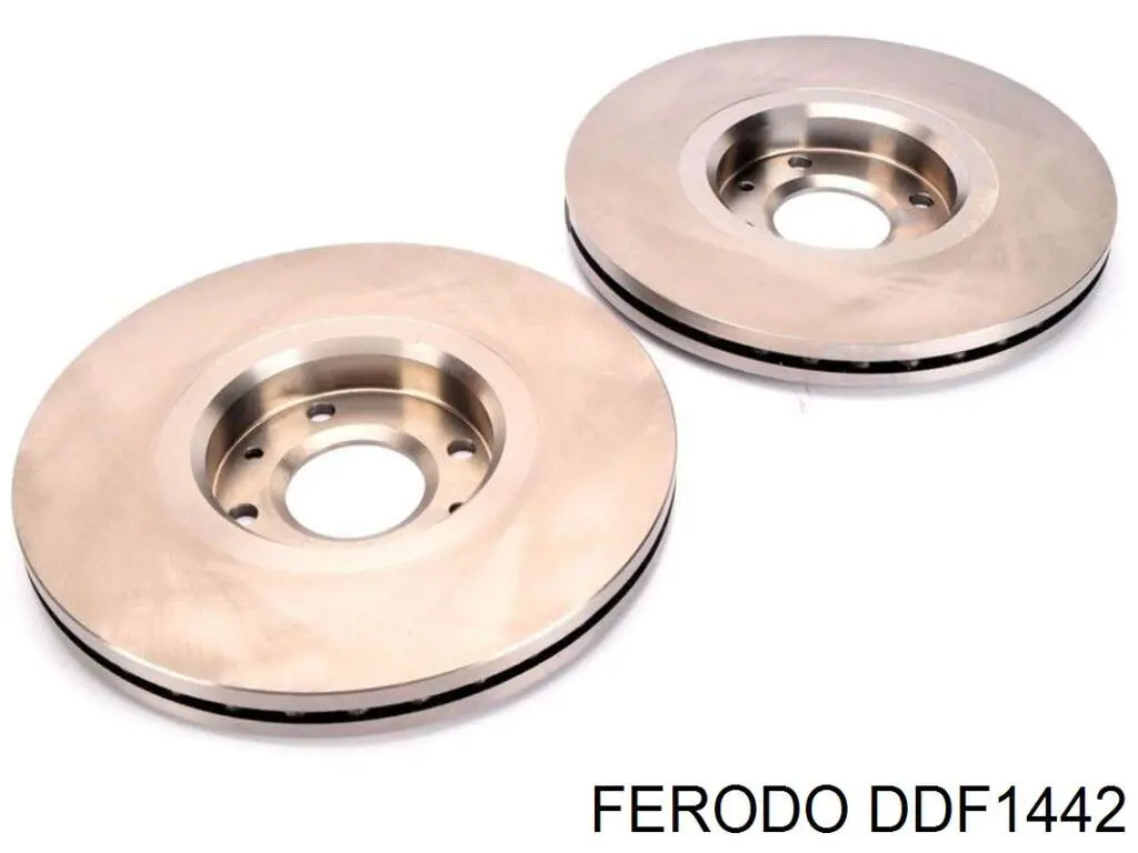DDF1442 Ferodo диск тормозной передний