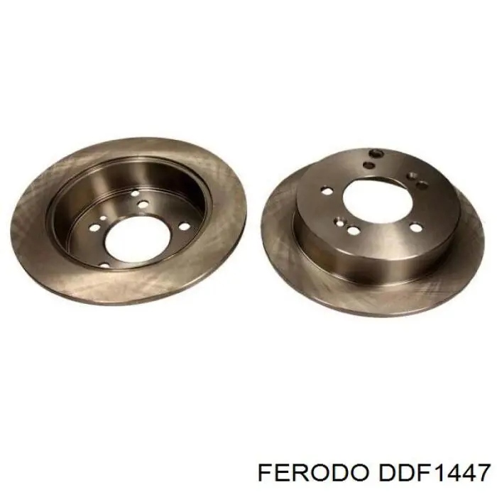 Купить DDF1447 Ferodo Диск тормозной задний