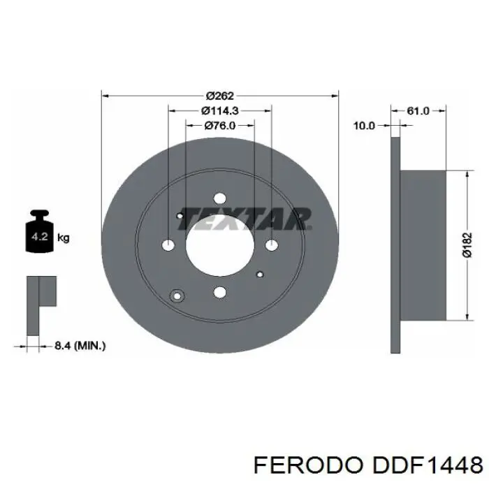 DDF1448 Ferodo