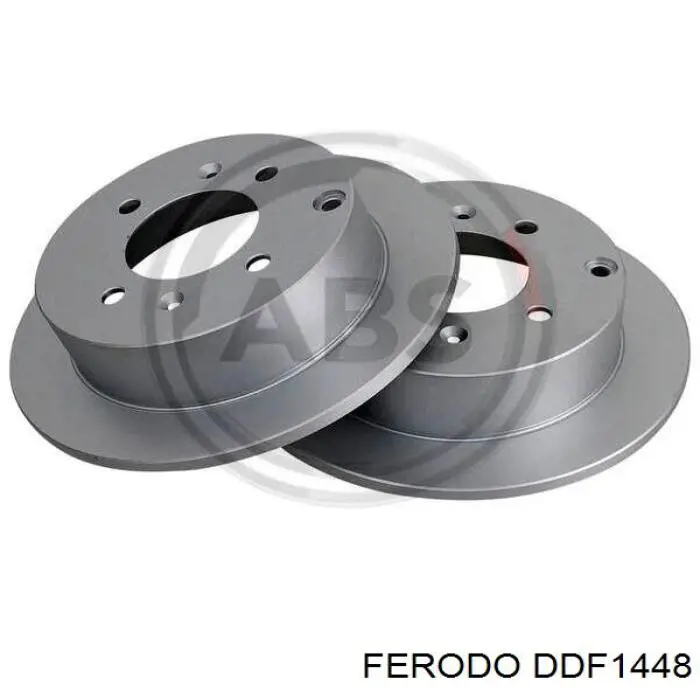 Купить DDF1448 Ferodo Диск тормозной задний