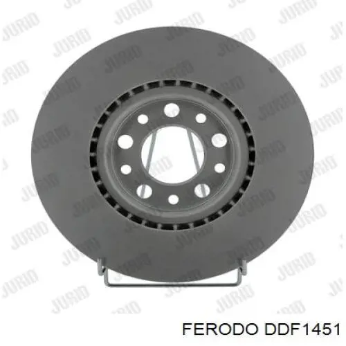 DDF1451 Ferodo диск тормозной передний