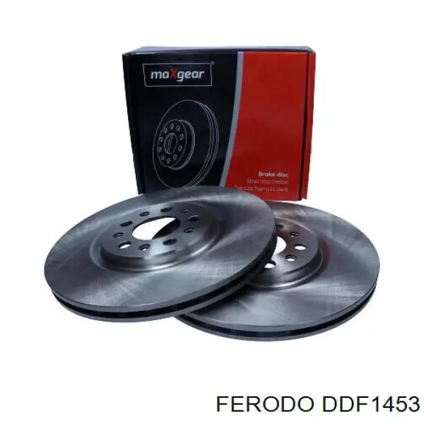 DDF1453 Ferodo диск тормозной передний