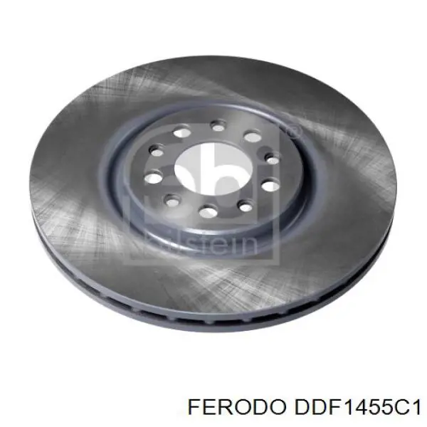 Купить DDF1455C1 Ferodo Ротор тормозной