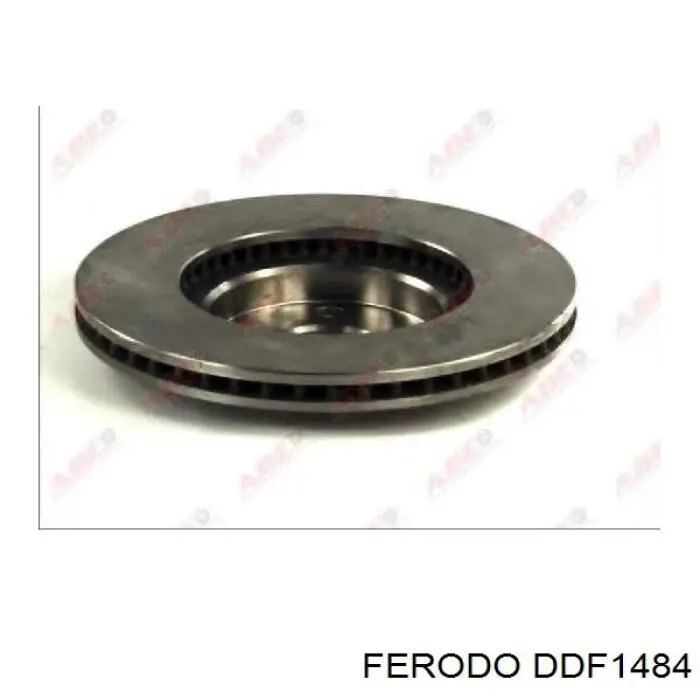 DDF1484 Ferodo Диск тормозной передний