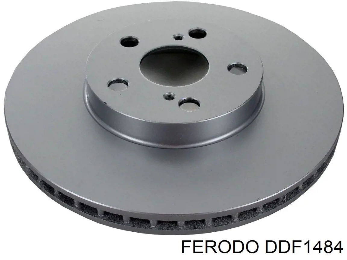 DDF1484 Ferodo Диск тормозной передний