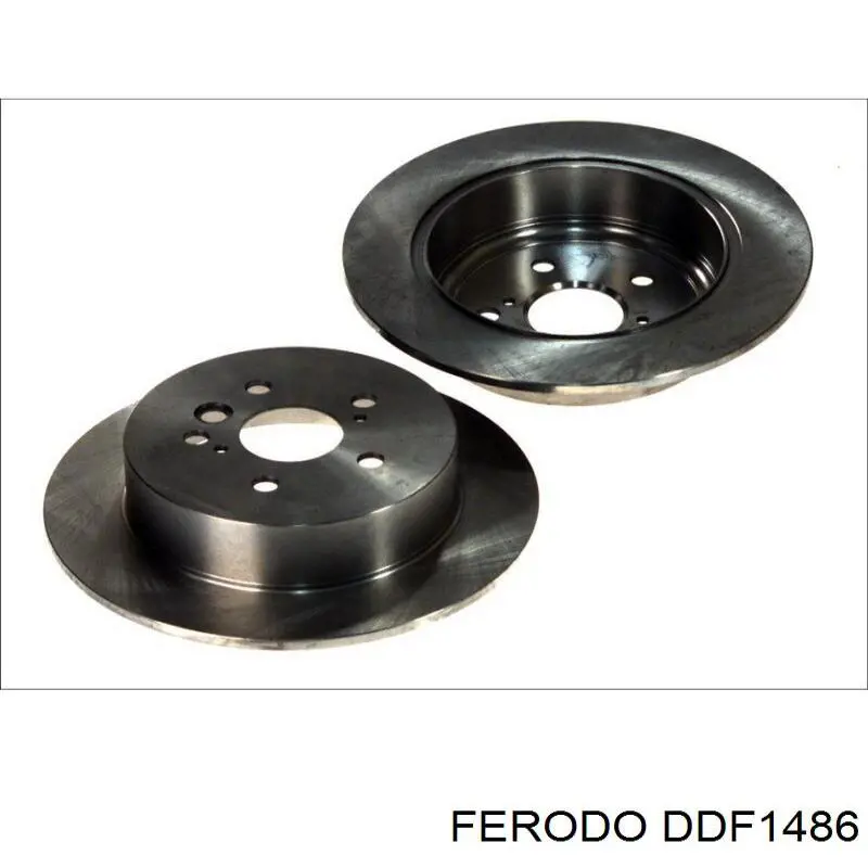 DDF1486 Ferodo тормозные диски
