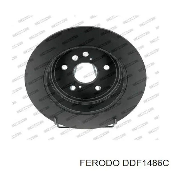 DDF1486C Ferodo диск тормозной задний