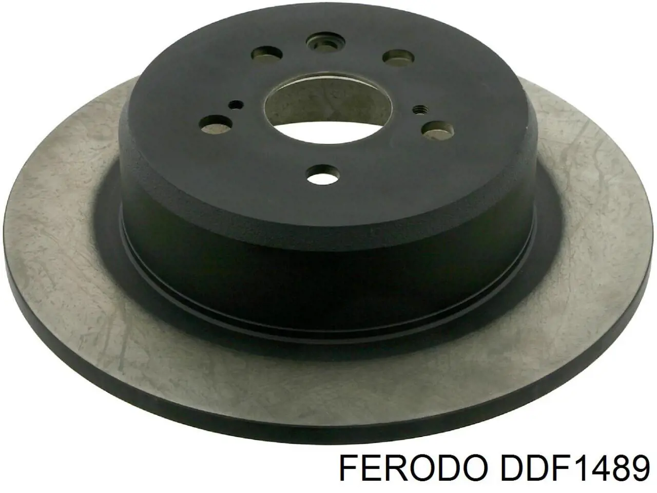 Disco de freno trasero DDF1489 Ferodo