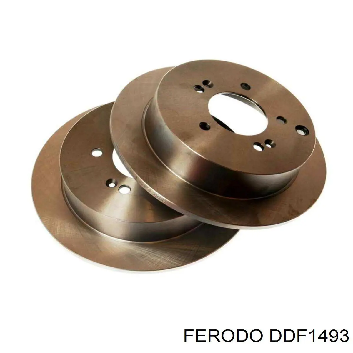 Купить DDF1493 Ferodo Диск тормозной задний