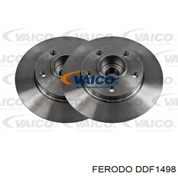 Задний тормозной диск Ferodo DDF1498 цена, от 54.76 USD