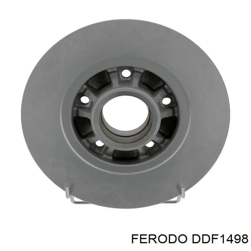 DDF1498 Ferodo диск тормозной задний