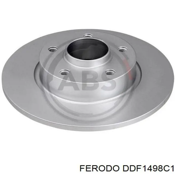 Тормозные диски DDF1498C1 Ferodo