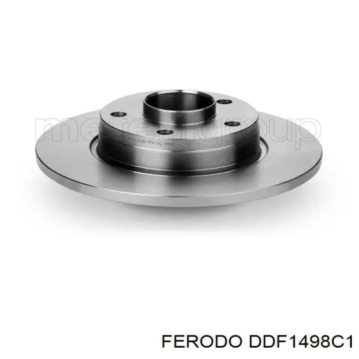 Задний тормозной диск Ferodo DDF1498C1 цена, от 64.47 USD