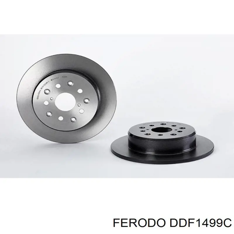 Тормозные диски DDF1499C Ferodo