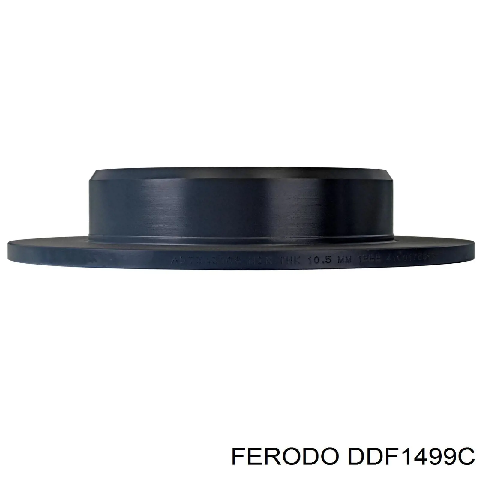 Задний дисковый тормоз Ferodo DDF1499C