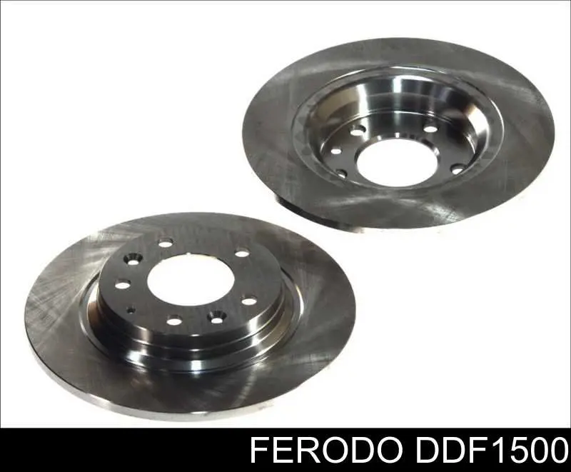 DDF1500 Ferodo диск тормозной задний