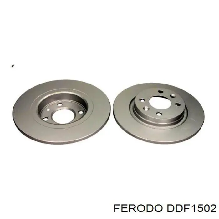 Передние тормозные диски DDF1502 Ferodo