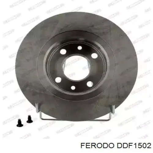 DDF1502 Ferodo диск тормозной передний