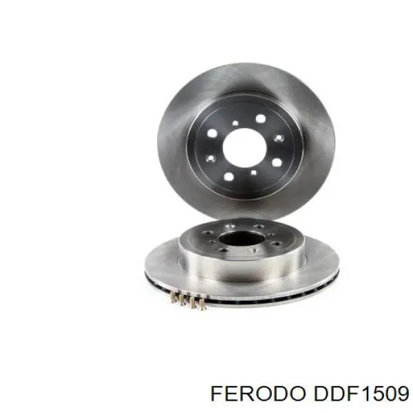 DDF1509 Ferodo диск тормозной передний