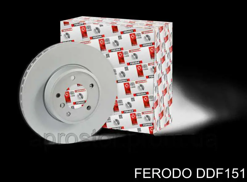 Передние тормозные диски DDF151 Ferodo