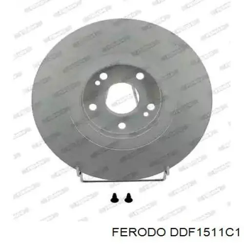 Передние тормозные диски DDF1511C1 Ferodo