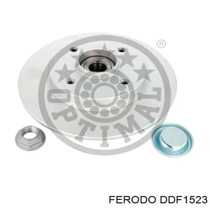 Купить DDF1523 Ferodo Диск тормозной задний
