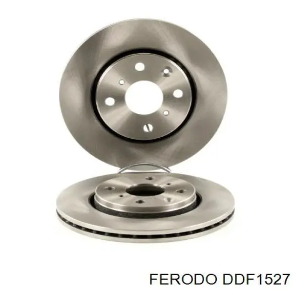 Freno de disco delantero DDF1527 Ferodo