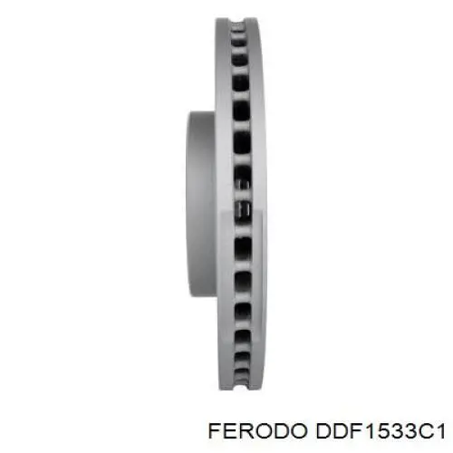 DDF1533C1 Ferodo Диск тормозной передний