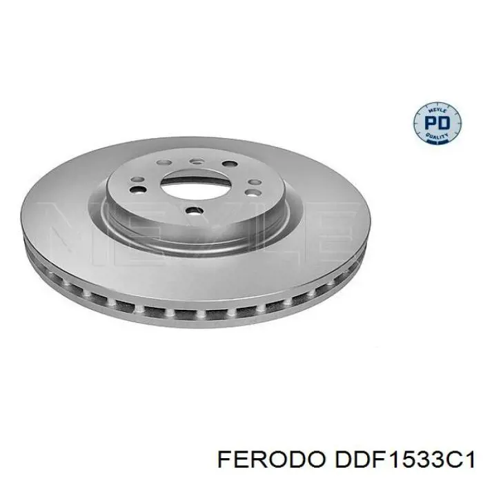 Тормоз дисковый передний Ferodo DDF1533C1 цена, от 108.70 USD