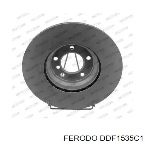 Передние тормозные диски DDF1535C1 Ferodo