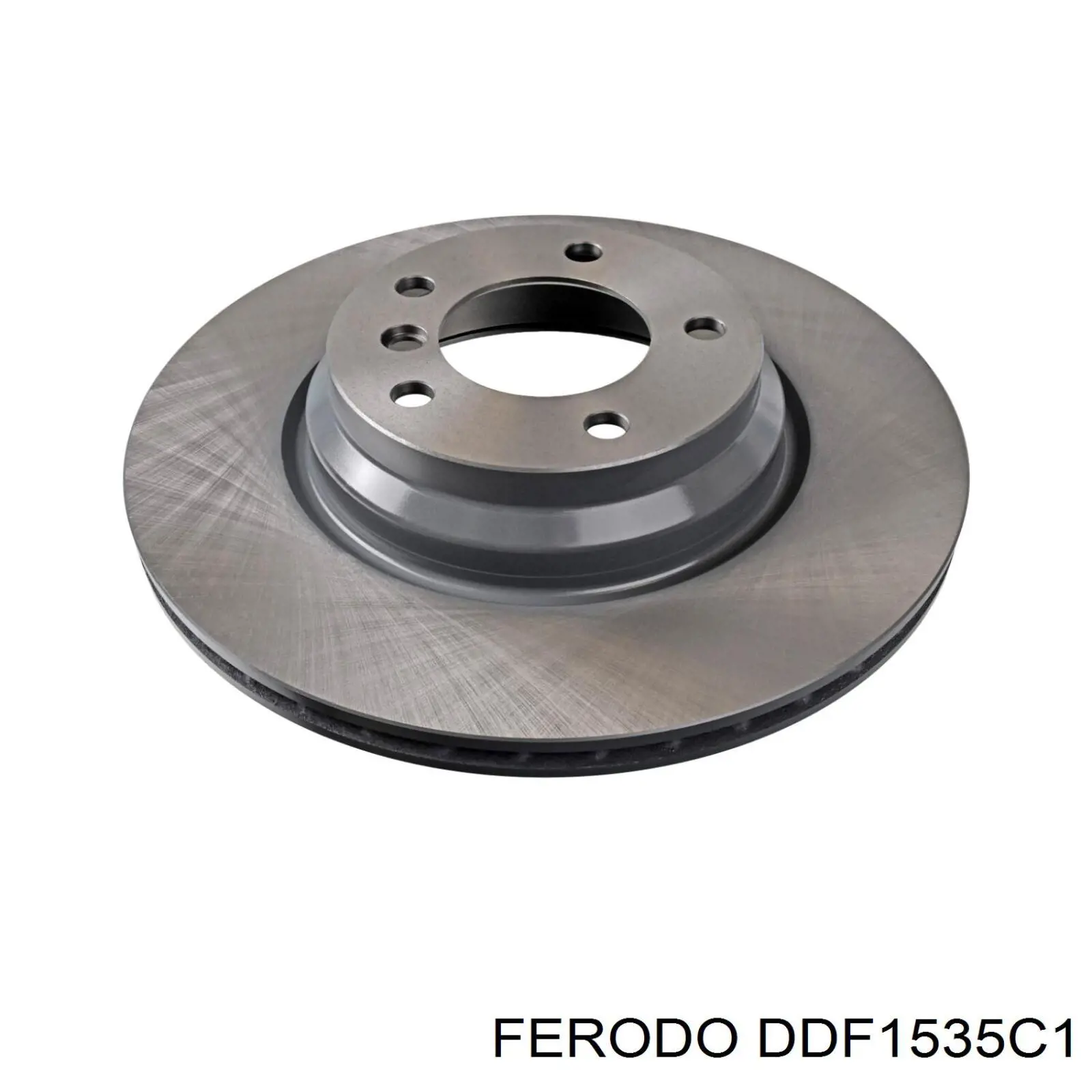 Freno de disco delantero DDF1535C1 Ferodo