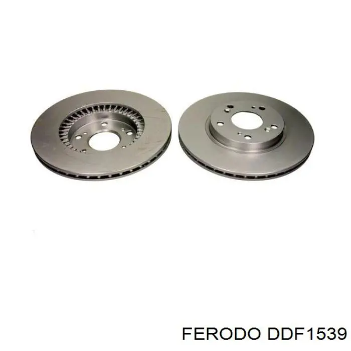 Передние тормозные диски DDF1539 Ferodo