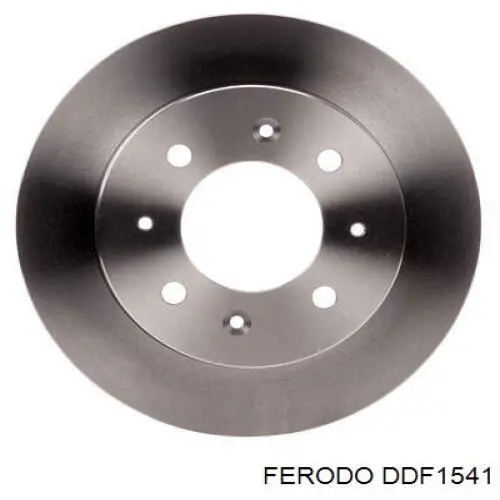 Disco de freno trasero DDF1541 Ferodo