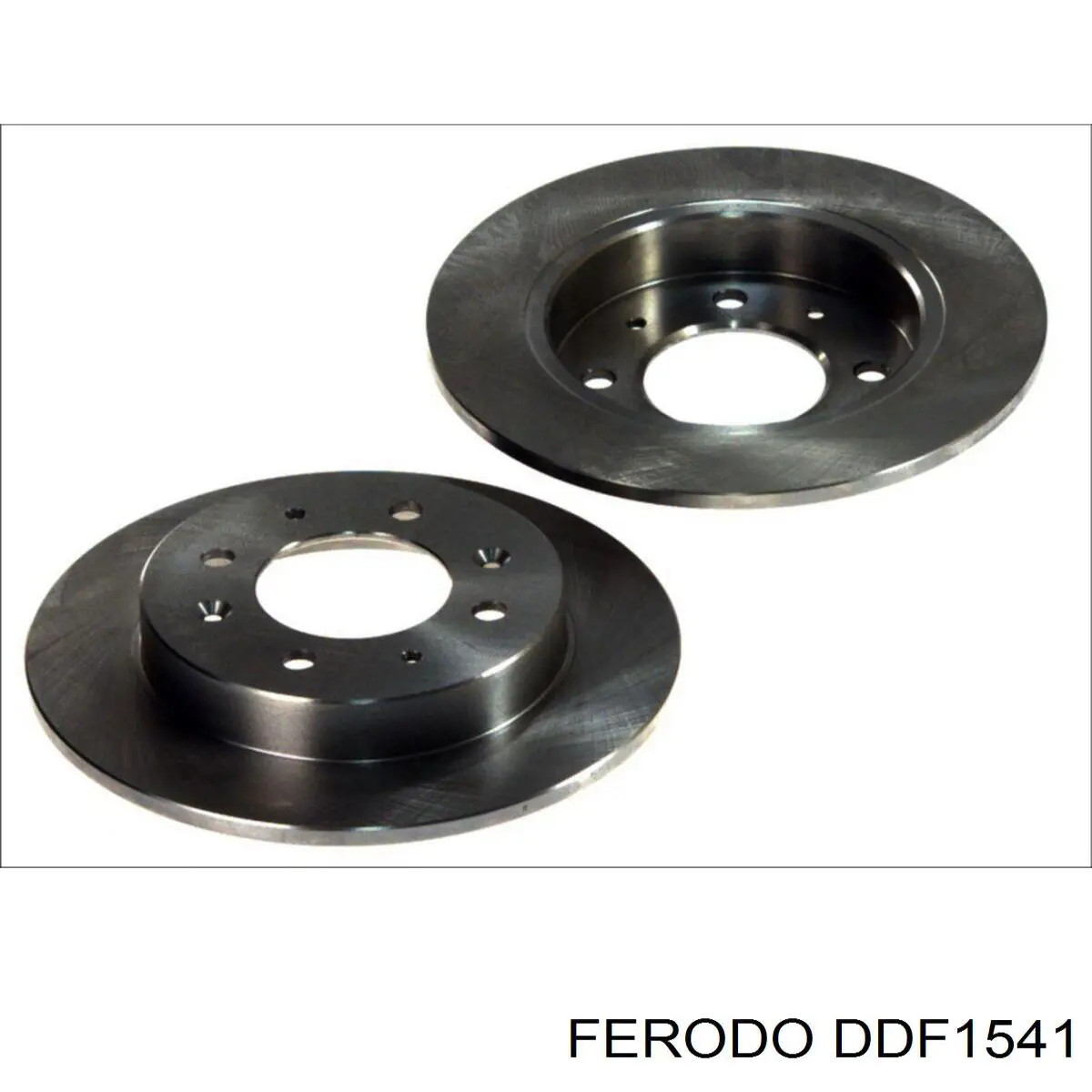 DDF1541 Ferodo диск тормозной задний