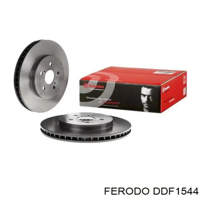 Тормоз дисковый передний Ferodo DDF1544 цена, от 32.80 USD
