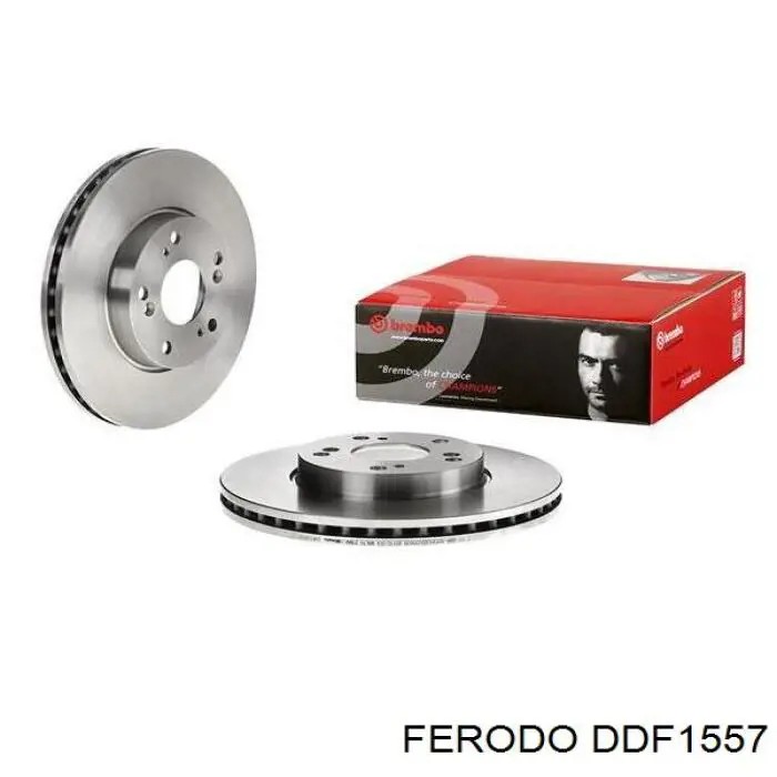 Тормоз дисковый передний Ferodo DDF1557 цена, от 47.79 USD
