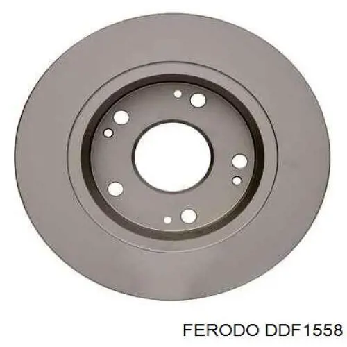 Купить DDF1558 Ferodo Диск тормозной задний